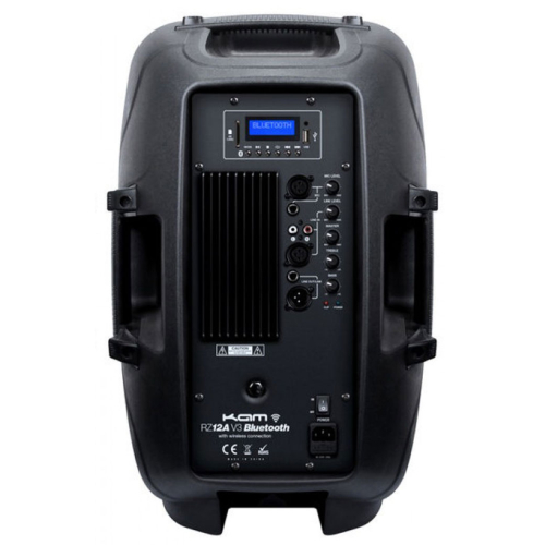 KAM AUDIO RZ-12ABT MP3 V3 Αυτοενισχυόμενο Ηχείο - Μόνιτορ