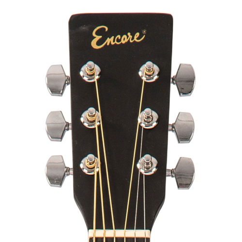 ENCORE EWP-100BK Σετ Ακουστική Κιθάρα Μαύρη με θήκη