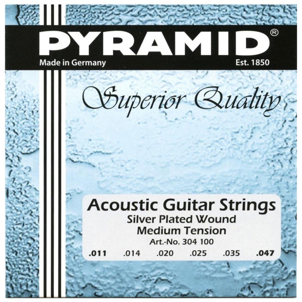 PYRAMID MEDIUM 11-47 Silver Σετ Χορδές Ακουστικής Κιθάρας