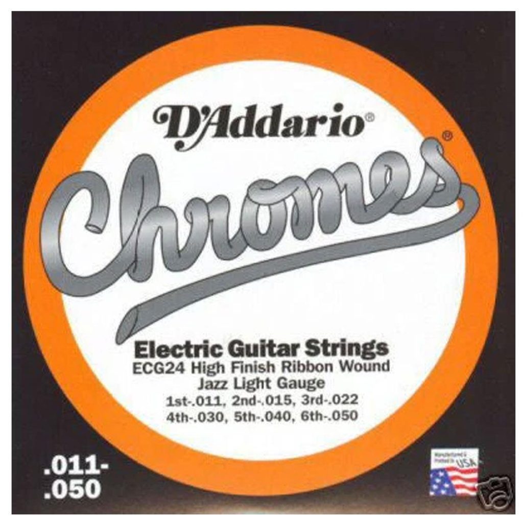 DADDARIO CHROMES ECG24 11-50 Electric Guitar Strings Set