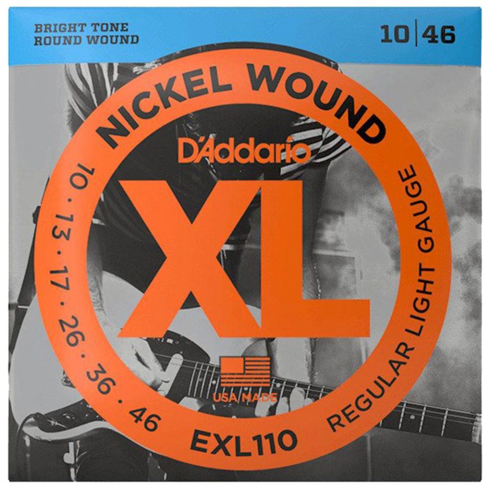 DADDARIO EXL110 REGULAR LIGHT 10-46 Electric Guitar Strings