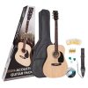 ENCORE EWP-100N Acoustic Guitar Set