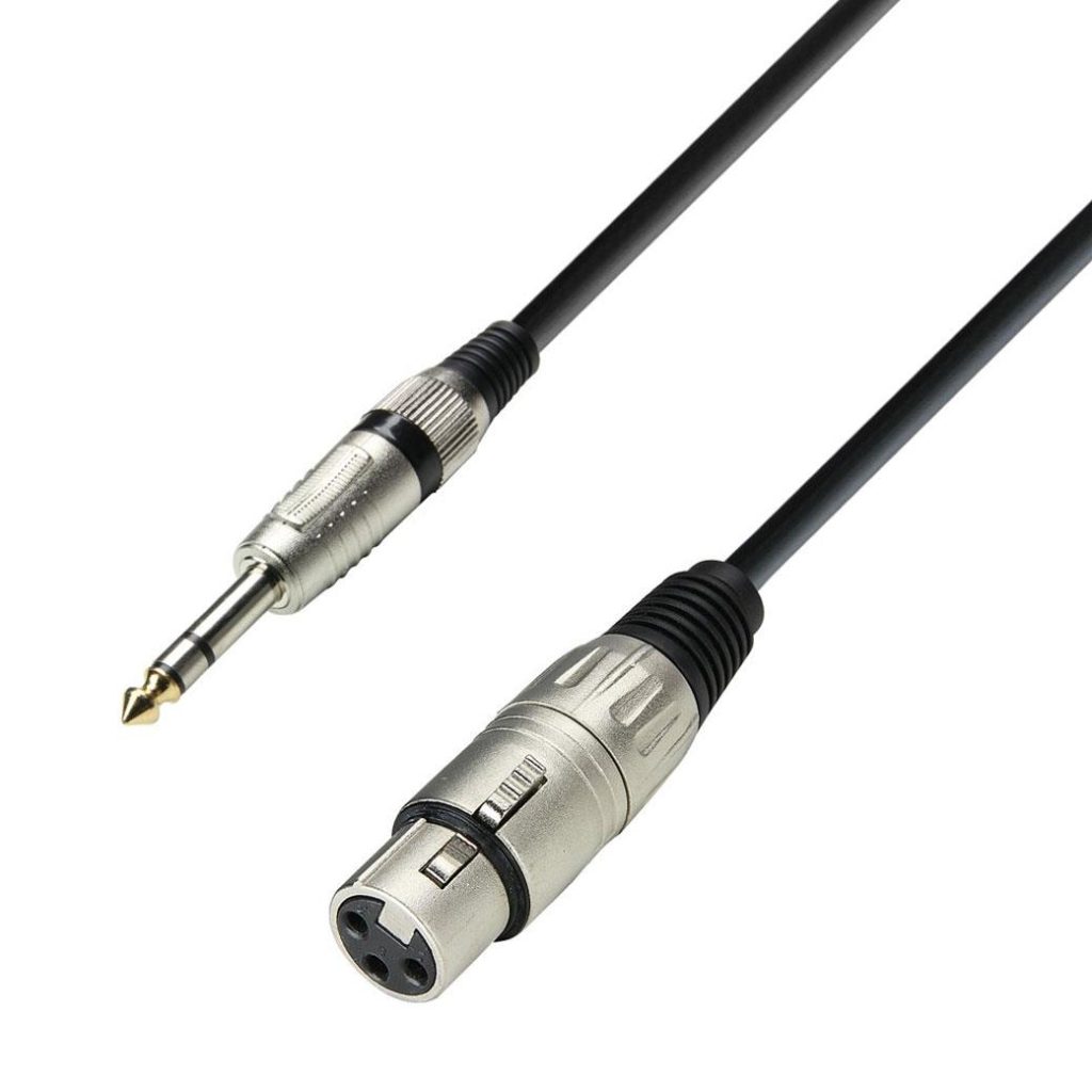 ADAM HALL K3BFV-0300 Καλώδιο Μικροφώνου 3μ. XLR - Stereo Jack