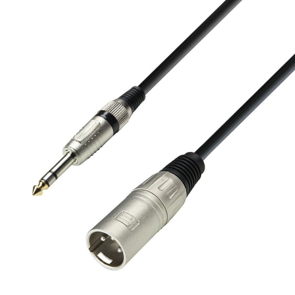 ADAM HALL K3BMV-0300 Καλώδιο Μικροφώνου 3μ. XLR - Stereo Jack