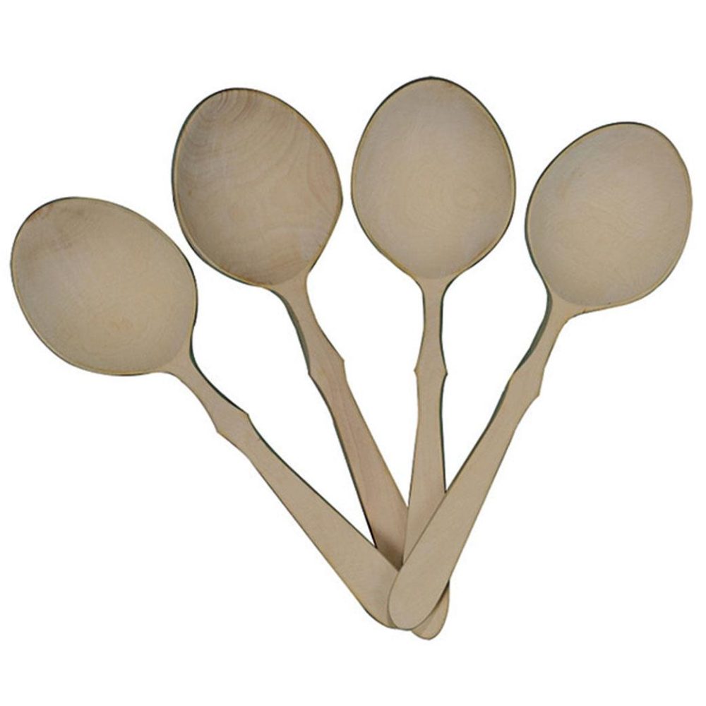 SAZ 752B Κουτάλες Ξύλινες Τετράδα