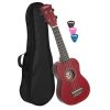 CASCHA HH-3961 Soprano Ukulele - Σοπράνο Γιουκαλίλι Κόκκινο με θήκη CASCHA HH-3961 Soprano Ukulele - Σοπράνο Γιουκαλίλι Κόκκινο με θήκη