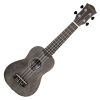 CASCHA HH-3960 Soprano Ukulele - Σοπράνο Γιουκαλίλι Μαύρο με θήκη