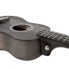 CASCHA HH-3960 Soprano Ukulele - Σοπράνο Γιουκαλίλι Μαύρο με θήκη