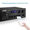 MOUKEY MAMP-1 Bluetooth Stereo Amplifier with FM receiver MOUKEY MAMP-1 Bluetooth Stereo Amplifier with FM receiver