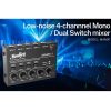 MOUKEY MAMX-1 Φορητός Μίκτης 4 καναλιών