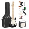 DONNER DSJ-100BK Electric Guitar Set 3/4 Size DONNER DSJ-100BK Electric Guitar Set 3/4 Size