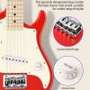 DONNER DSJ-100RD Σετ Ηλεκτρική Κιθάρα Mini 3/4 Κόκκινη DONNER DSJ-100RD Σετ Ηλεκτρική Κιθάρα Mini 3/4 Κόκκινη