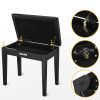 DONNER EC-2044 Κάθισμα Πιάνου Μαύρο Ματ