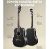 DONNER EC-1231 Traveler Σετ Ακουστική Κιθάρα 3/4