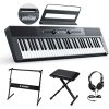 DONNER EC-3095 Σετ Αρμονίου με ΔΩΡΟ Βάση, Κάθισμα και Ακουστικά