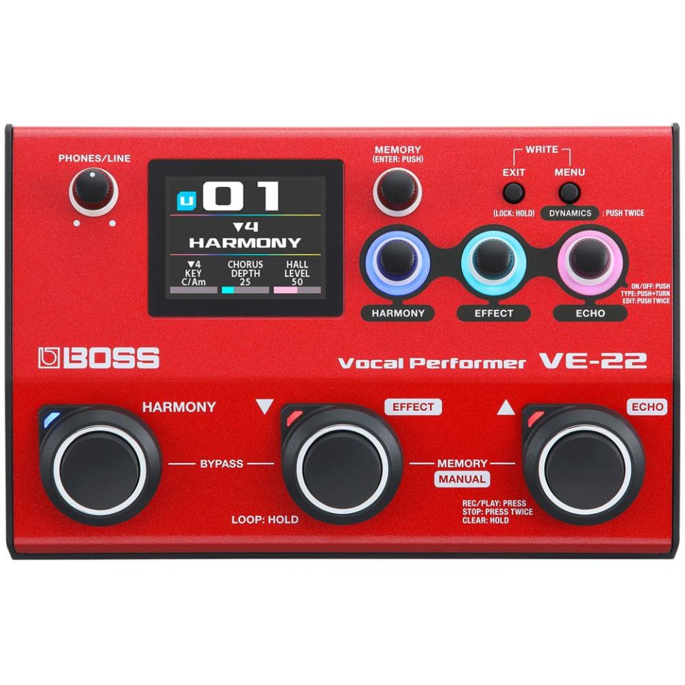 BOSS VE-22 Πετάλι προενίσχυσης / εφε Φωνής