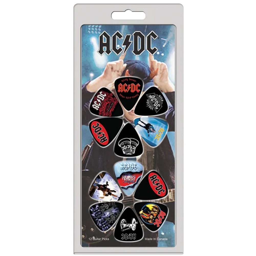 PERRIS LP12-ACDC1 AC/DC Signature Picks Pack PERRIS LP12-ACDC1 AC/DC Signature Picks Pack