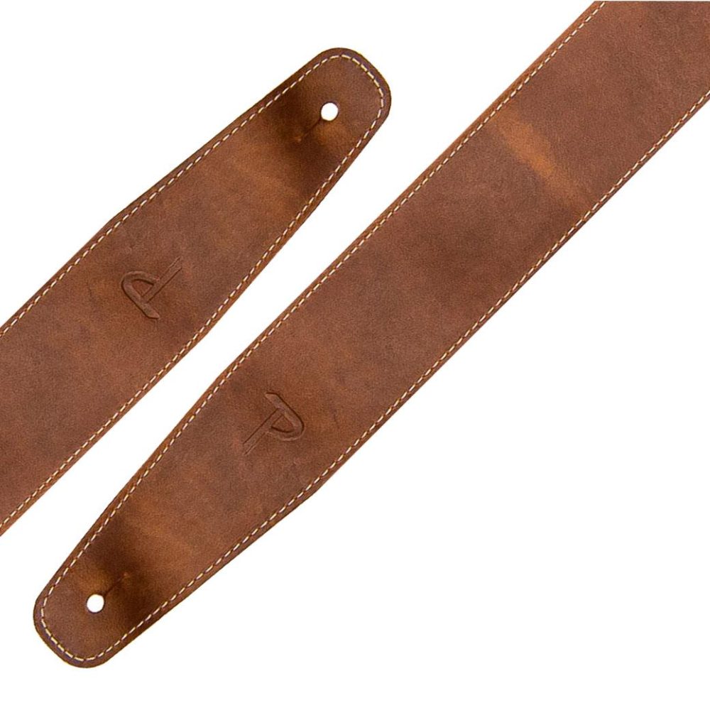 PERRIS PLS-7049 Deluxe Δερμάτινη Ζώνη Κιθάρας Καφέ