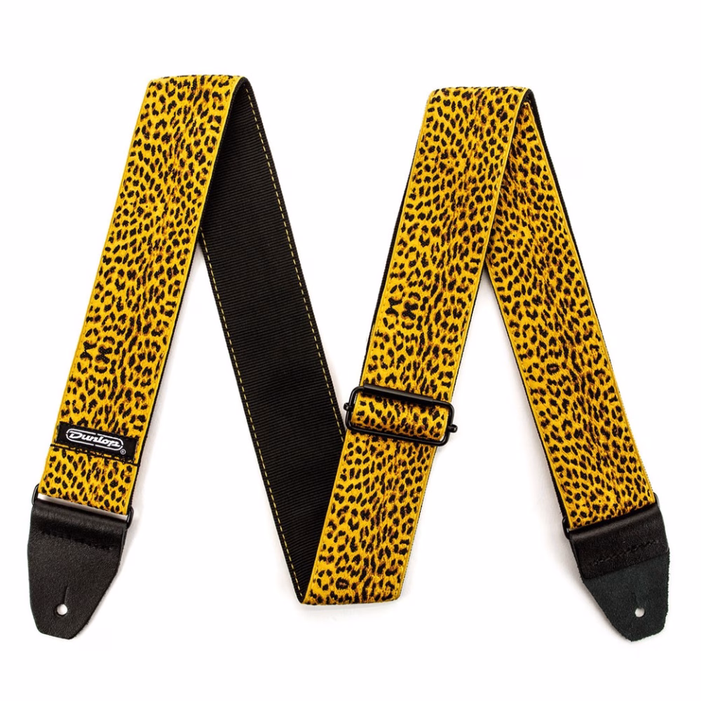 DUNLOP D6725 Jacquard Leopardskin Ζώνη Κιθάρας