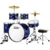EASTAR EDS-480MBE Drum Set with Cymbals
