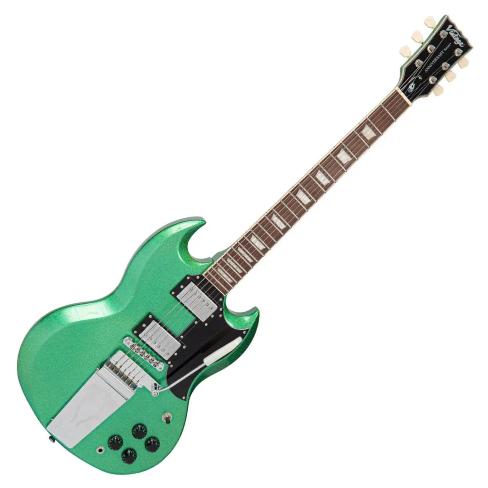 VINTAGE VS6-30TH Limited Edition 30th Anniversary Ηλεκτρική Κιθάρα Green Metalflake VINTAGE VS6-30TH Limited Edition 30th Anniversary Ηλεκτρική Κιθάρα Green Metalflake
