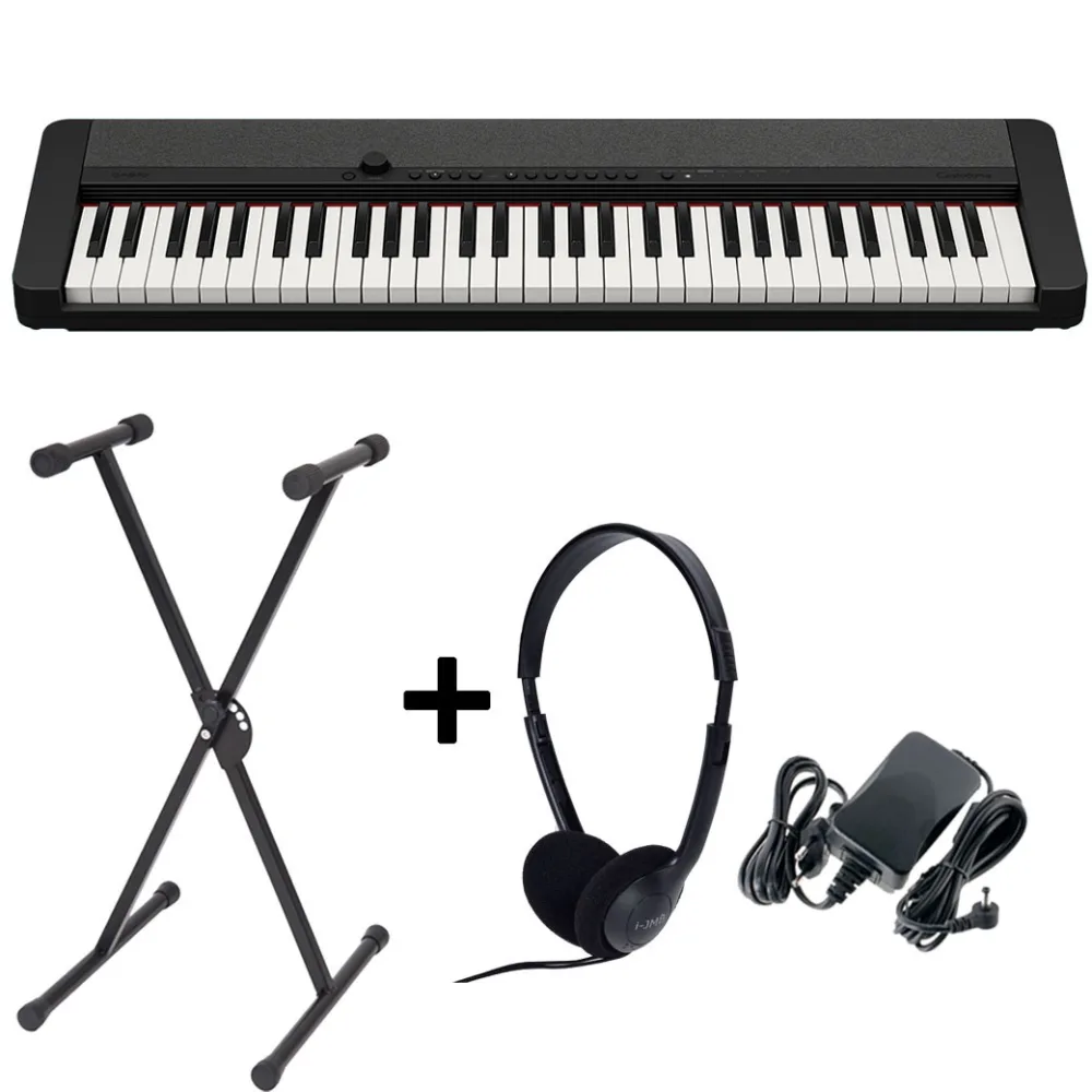 CASIO CT-S1BK Σετ Αρμονίου με Δυναμικά Πλήκτρα Πιάνου