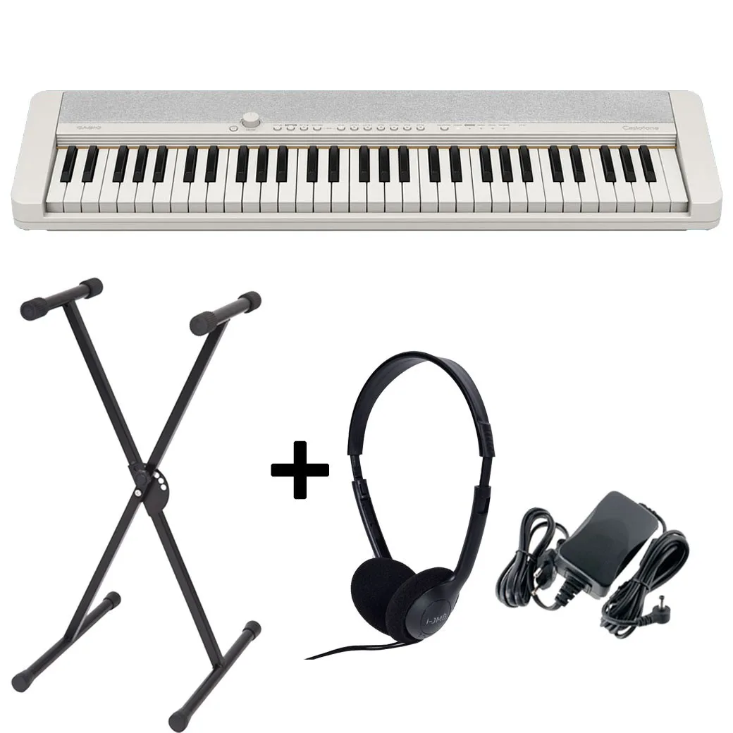 CASIO CT-S1WE Σετ Αρμονίου με Δυναμικά Πλήκτρα Πιάνου CASIO CT-S1WE Σετ Αρμονίου με Δυναμικά Πλήκτρα Πιάνου