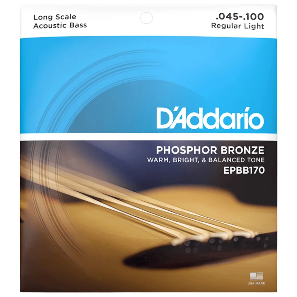 DADDARIO EPBB170 REGULAR LIGHT Acoustic Bass Strings Set