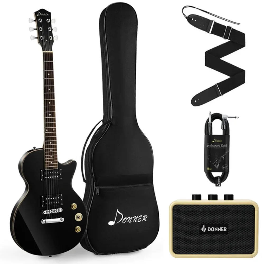 DONNER ECS-12771 Σετ Ηλεκτρική Κιθάρα με θήκη και ενισχυτή