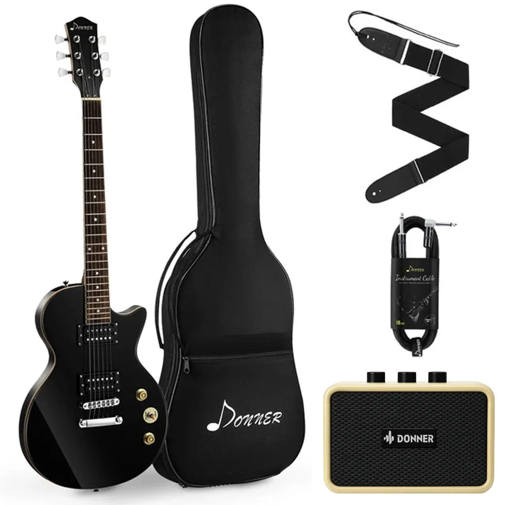 DONNER ECS-12771 Σετ Ηλεκτρική Κιθάρα με θήκη και ενισχυτή