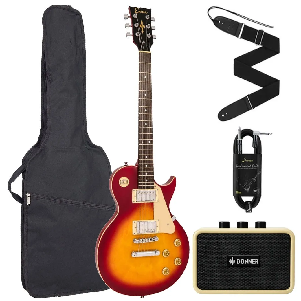 ENCORE EΜ-991CSB Σετ Ηλεκτρική Κιθάρα με θήκη και ενισχυτή