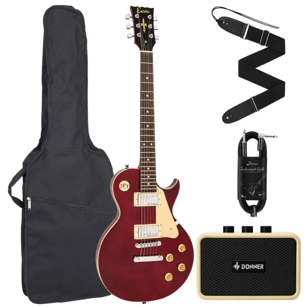 ENCORE EΜ-991WR Σετ Ηλεκτρική Κιθάρα με θήκη και ενισχυτή