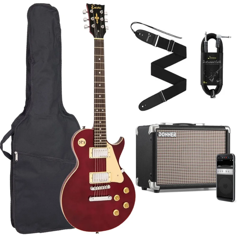 ENCORE E-992WR Σετ Ηλεκτρική Κιθάρα με θήκη και ενισχυτή