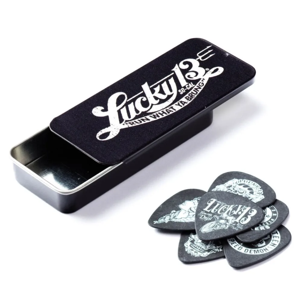 DUNLOP L13CT Lucky 13 Tin Picks - Συλλεκτικές Πέννες