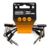 MXR 3PDCPR03 Σετ 3τεμ. καλώδιο 8cm με γωνία για πετάλια MXR 3PDCPR03 Σετ 3τεμ. καλώδιο 8cm με γωνία για πετάλια