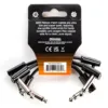 MXR 3PDCPR03 Σετ 3τεμ. καλώδιο 8cm με γωνία για πετάλια MXR 3PDCPR03 Σετ 3τεμ. καλώδιο 8cm με γωνία για πετάλια