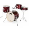 PDP PDNY1604TC New Yorker Series 4-Pieces Drum Shell Pack Twisted Cherry
