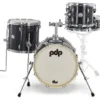 PDP PDNY1604BO New Yorker Series 4-Pieces Drum Shell Pack Black Onyx Sparkle PDP PDNY1604BO New Yorker Series 4-Pieces Drum Shell Pack Black Onyx Sparkle