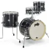 PDP PDNY1604BO New Yorker Series 4-Pieces Drum Shell Pack Black Onyx Sparkle PDP PDNY1604BO New Yorker Series 4-Pieces Drum Shell Pack Black Onyx Sparkle