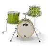 PDP PDNY1604EL New Yorker Series 4-Pieces Drum Shell Pack Electric Green Sparkle PDP PDNY1604EL New Yorker Series 4-Pieces Drum Shell Pack Electric Green Sparkle