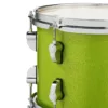 PDP PDNY1604EL New Yorker Series 4-Pieces Drum Shell Pack Electric Green Sparkle PDP PDNY1604EL New Yorker Series 4-Pieces Drum Shell Pack Electric Green Sparkle