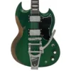 VINTAGE VS6PU0005 ProShop Unique - Heavy Distressed Racing Green Ηλεκτρική Κιθάρα