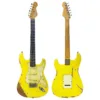 VINTAGE V6PU0019 ProShop Unique Electric Guitar - Distressed Canary Yellow Ηλεκτρική Κιθάρα