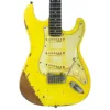 VINTAGE V6PU0019 ProShop Unique Electric Guitar - Distressed Canary Yellow Ηλεκτρική Κιθάρα