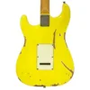 VINTAGE V6PU0019 ProShop Unique Electric Guitar - Distressed Canary Yellow Ηλεκτρική Κιθάρα