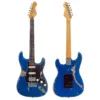 VINTAGE V6PU0012 ProShop Unique Electric Guitar - Distressed Metallic Blue Ηλεκτρική Κιθάρα