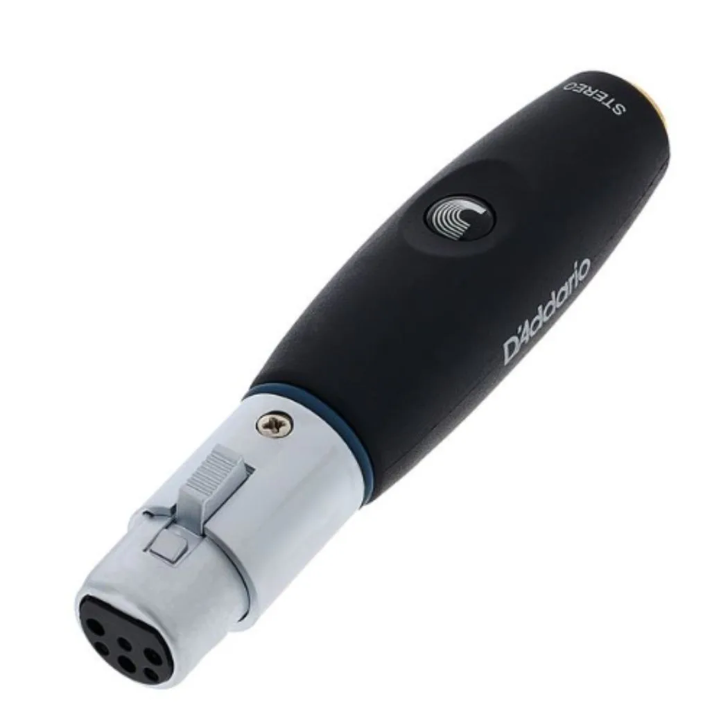 DADDARIO PW-P047BB Balanced Adaptor 3,5mm Stereo Jack to Mini XLR Θυληκό