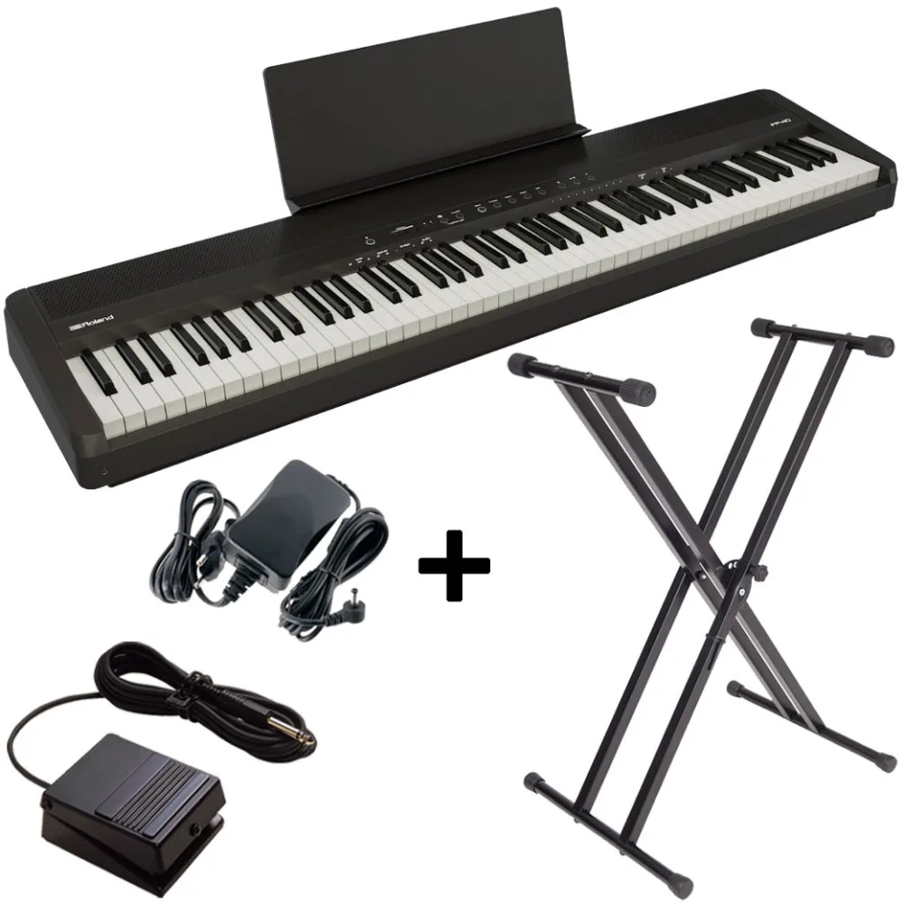 ROLAND FP-40BK Ηλεκτρικό Πιάνο με ΔΩΡΟ Βάση και Πεντάλ