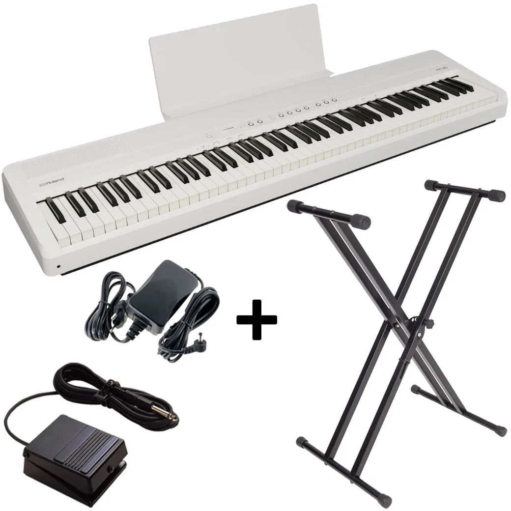 ROLAND FP-40WH Ηλεκτρικό Πιάνο με ΔΩΡΟ Βάση και Πεντάλ